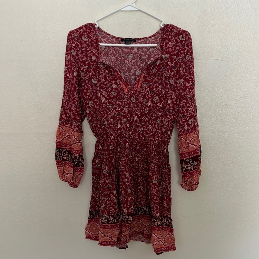 Womens long sleeve summer dress